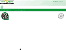Tablet Screenshot of greenpowergen.com